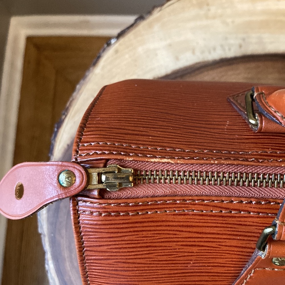 🚫SOLD🚫Louis Vuitton Vintage Epi Speedy 30 Brown - Picture 7 of 10